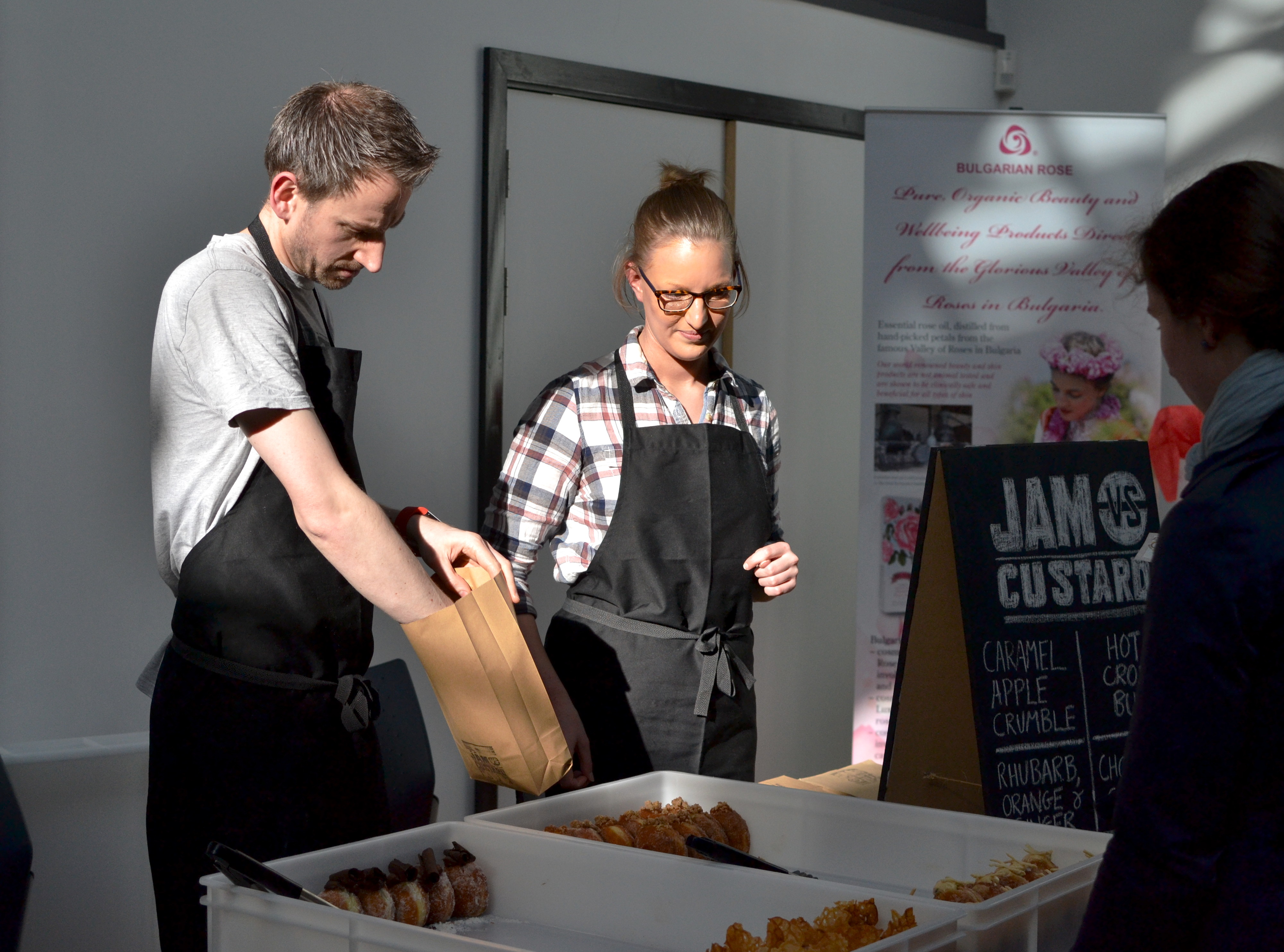 Jam vs Custard doughnuts