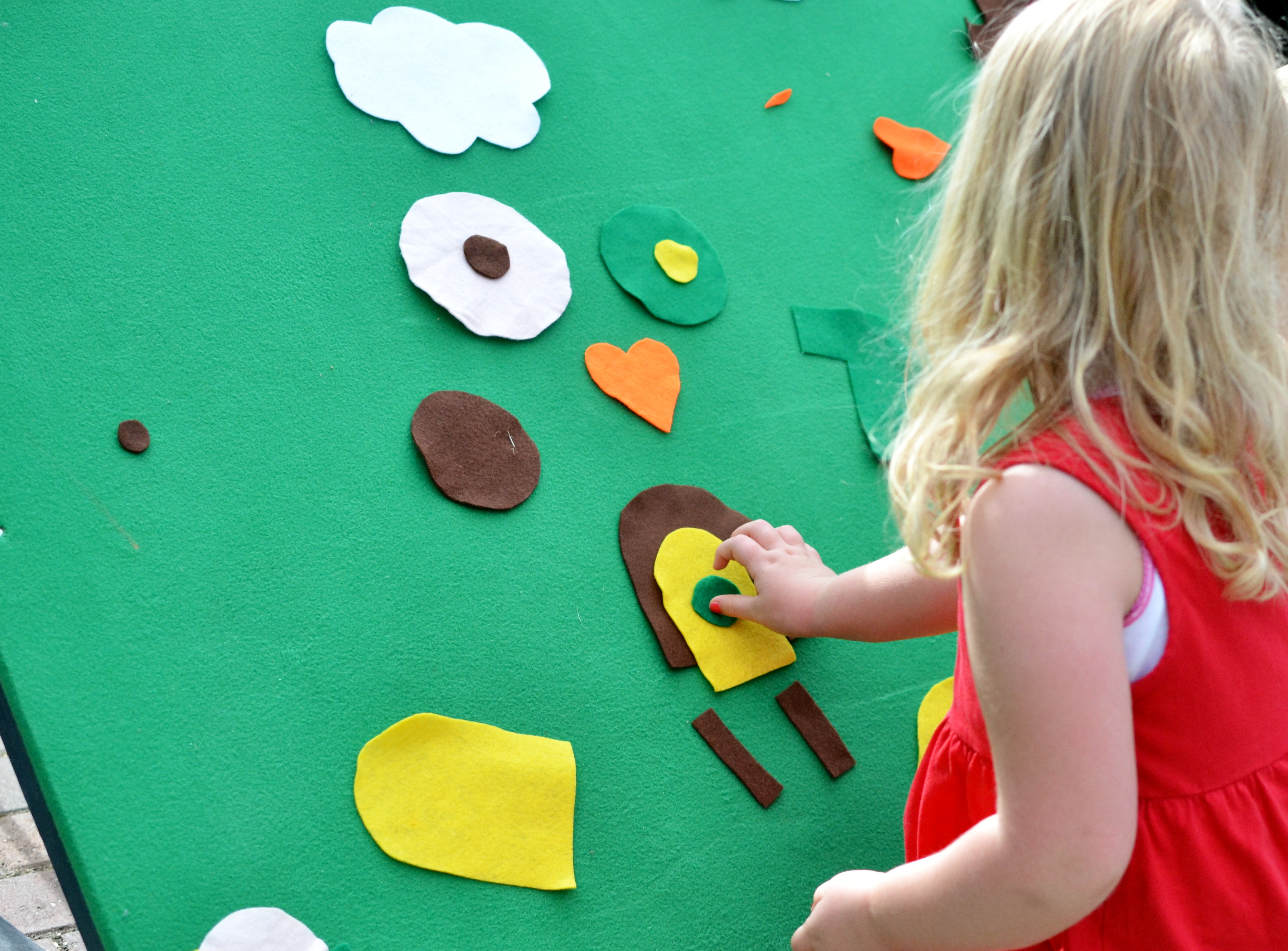 Giant fuzzy felt