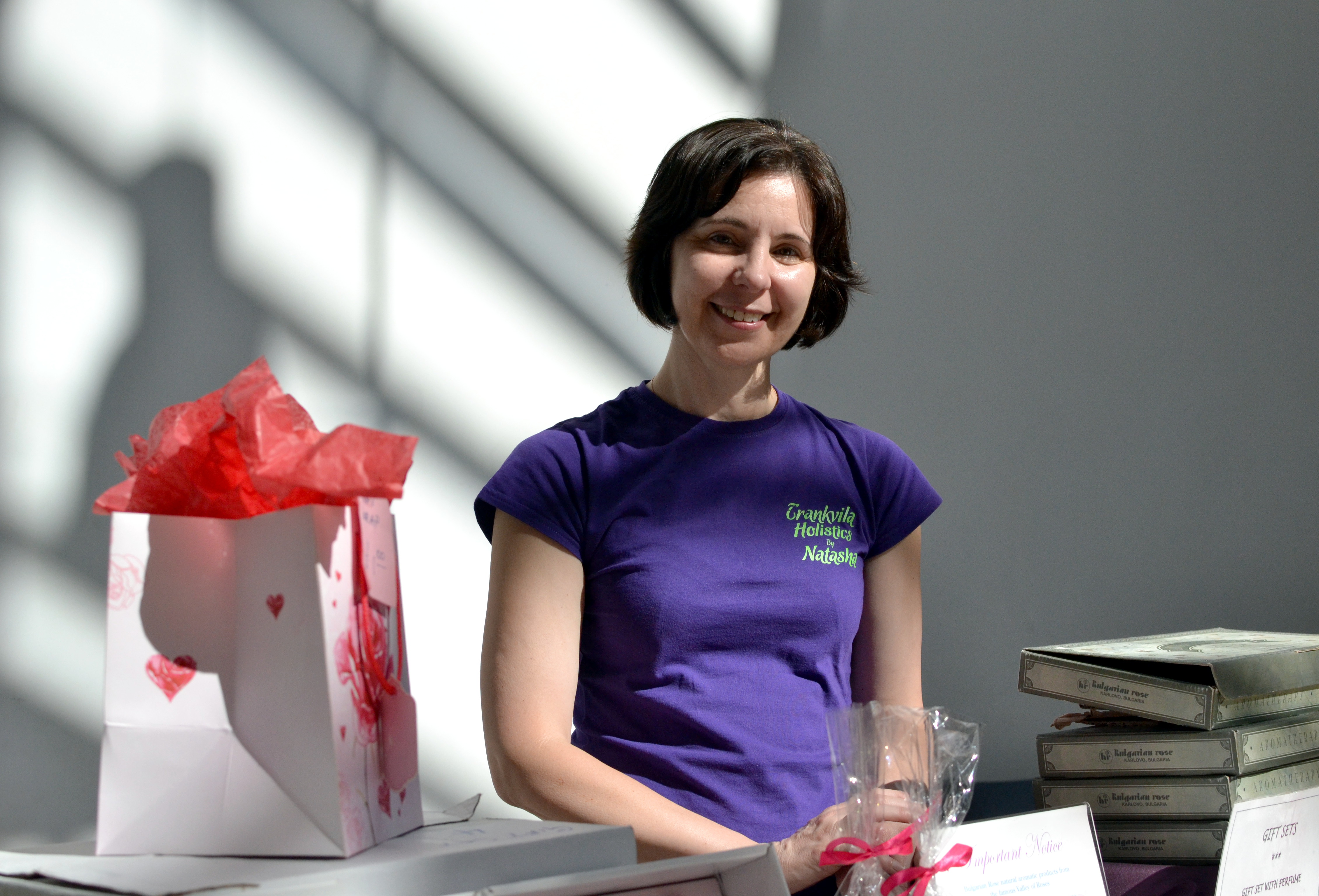 Natasha of Bulgarian Rose beauty products