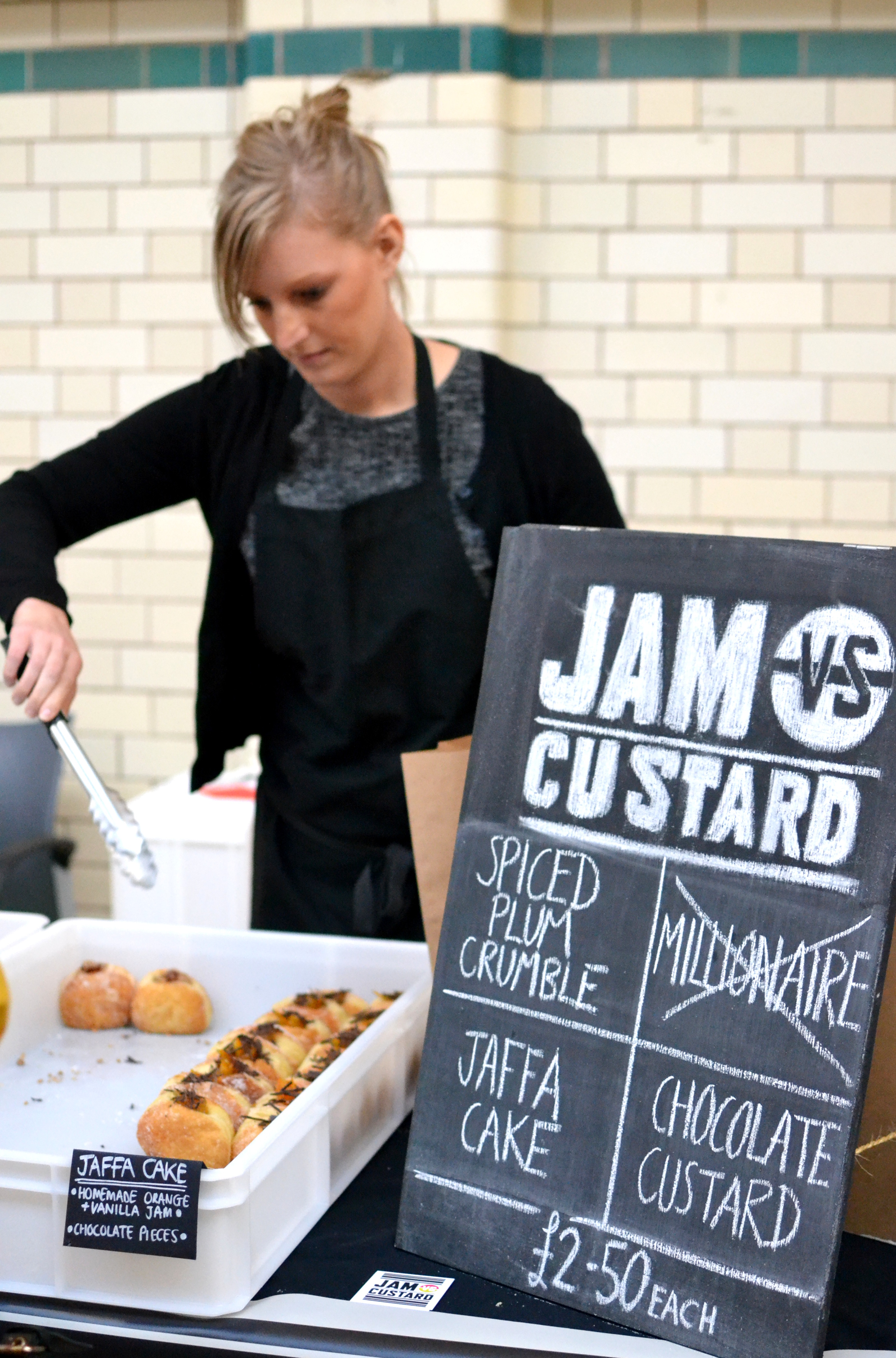 Another fine doughnut served up by Jam vs Custard