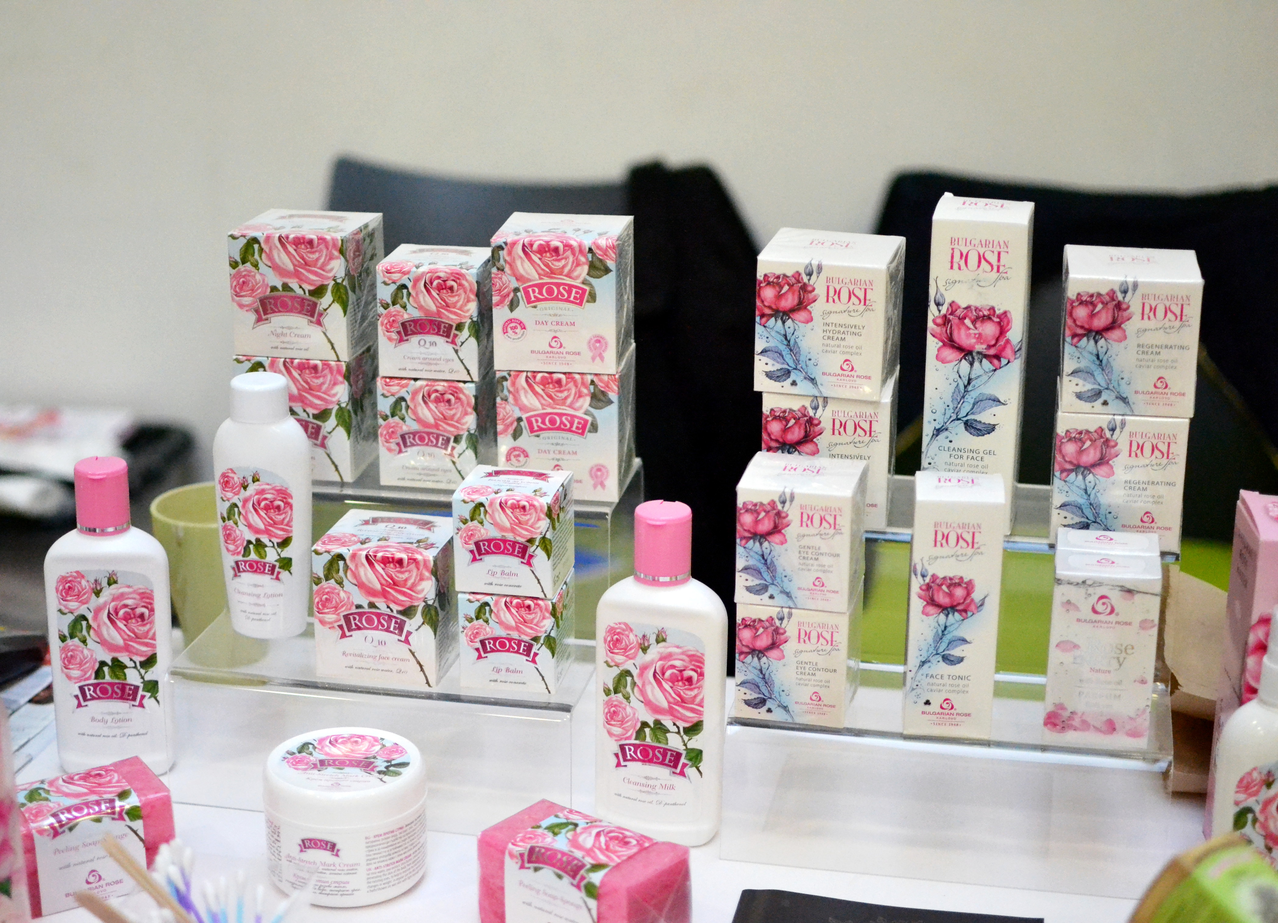 Beauty products from Bulgarian Rose