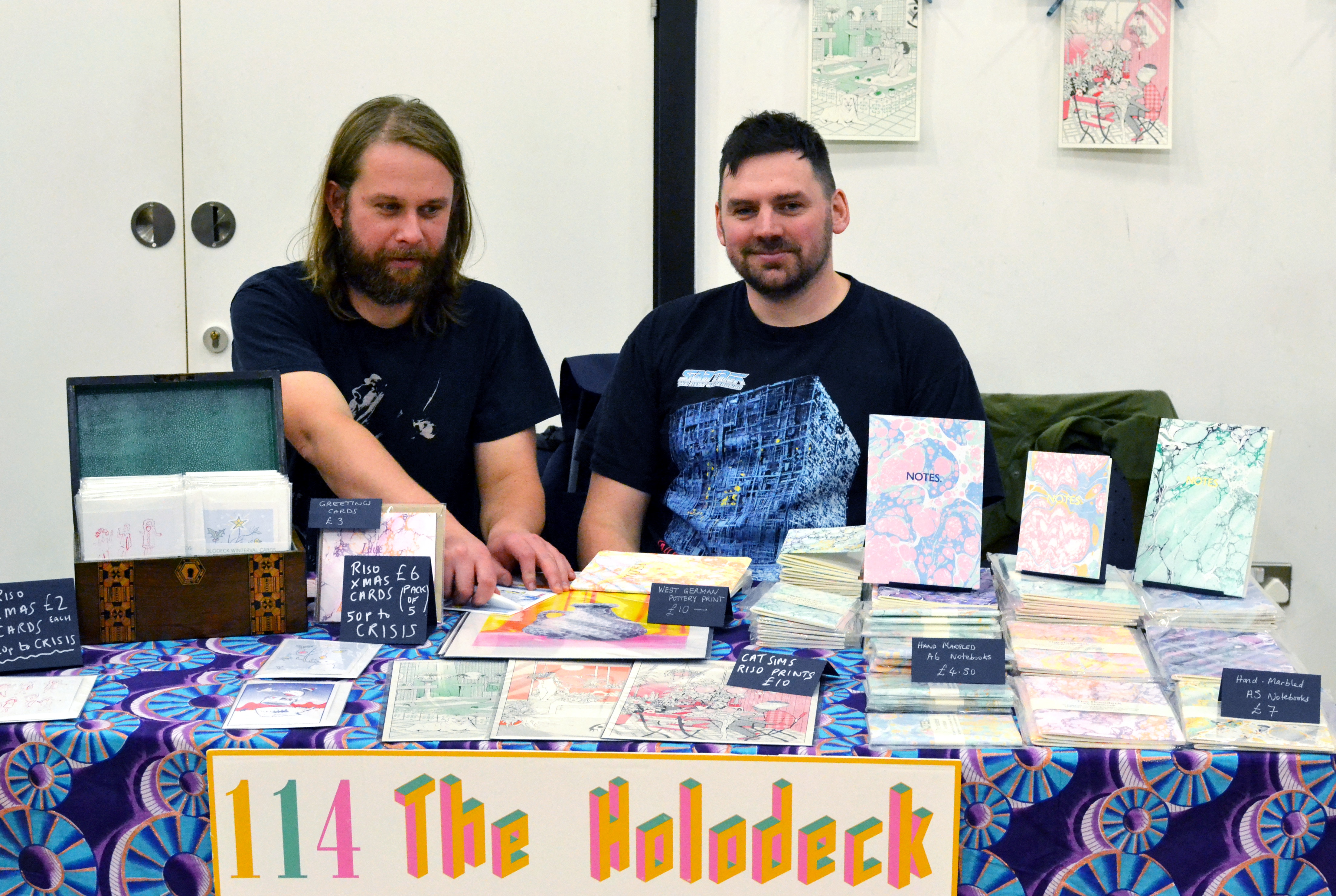 A range of printed products from Holodeck