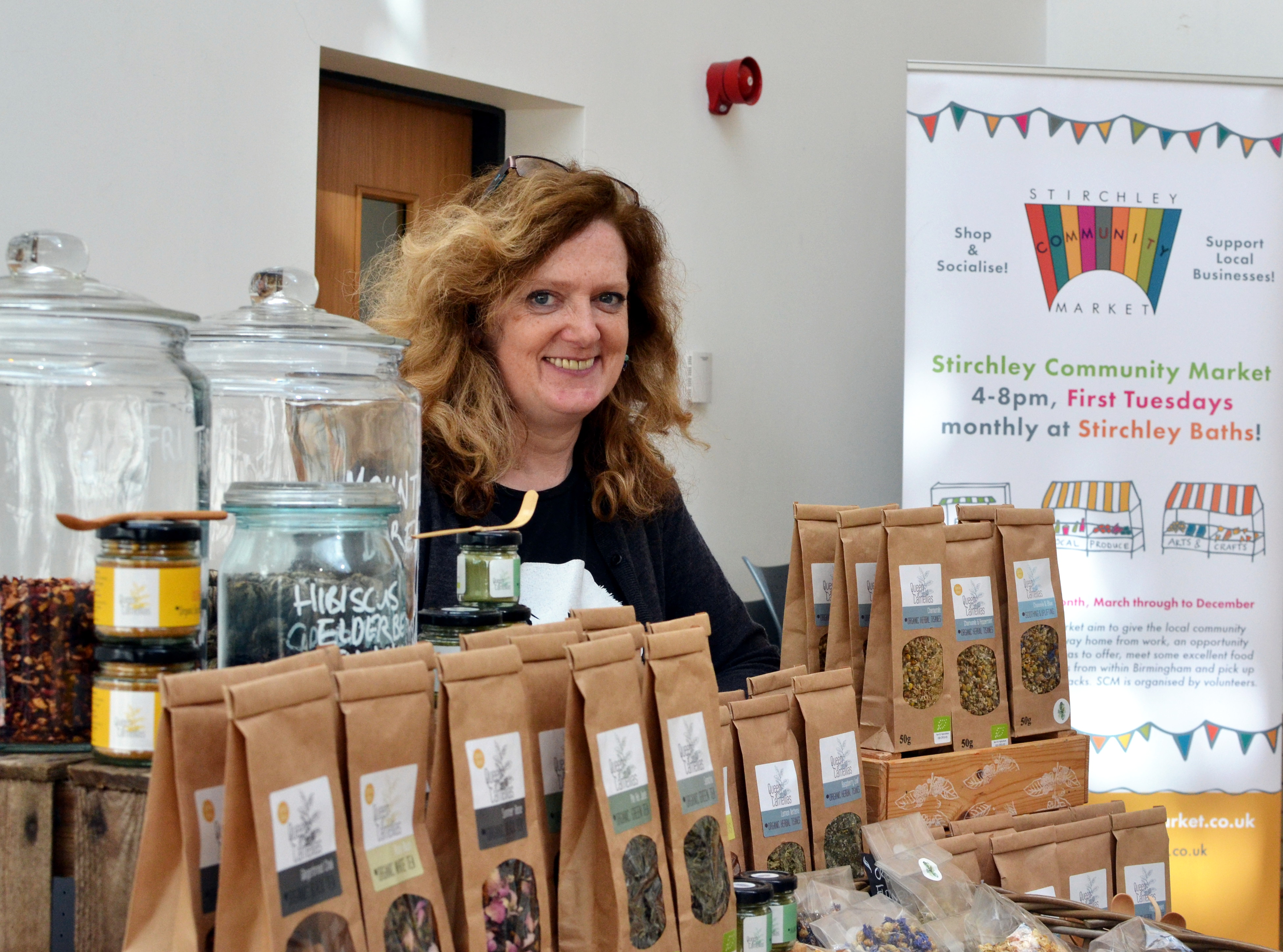 New to the Market: Queen of Camellias with a wide range of tea and herbal infusions