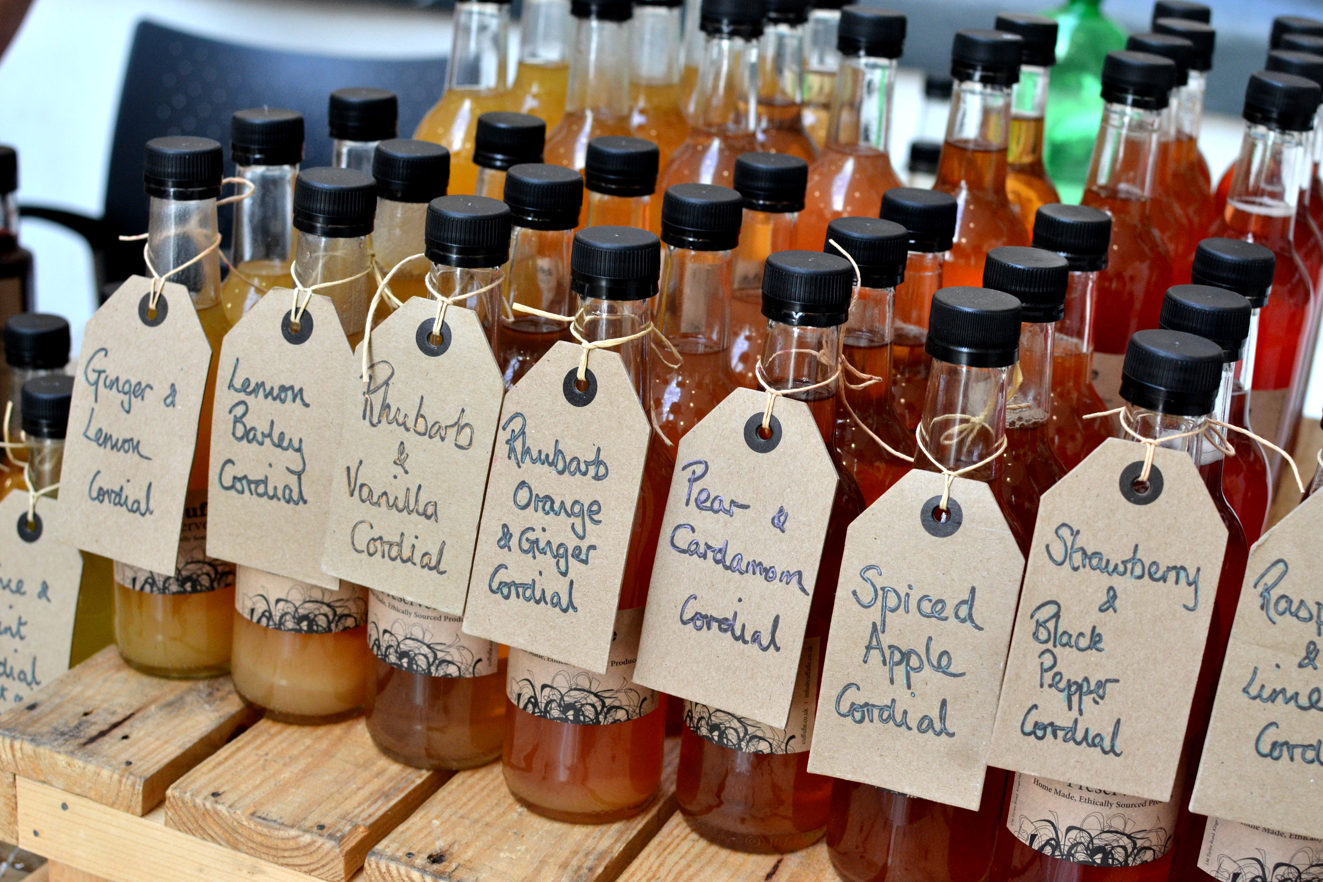 Drinks for a summer's day from Cuffufle Preserves