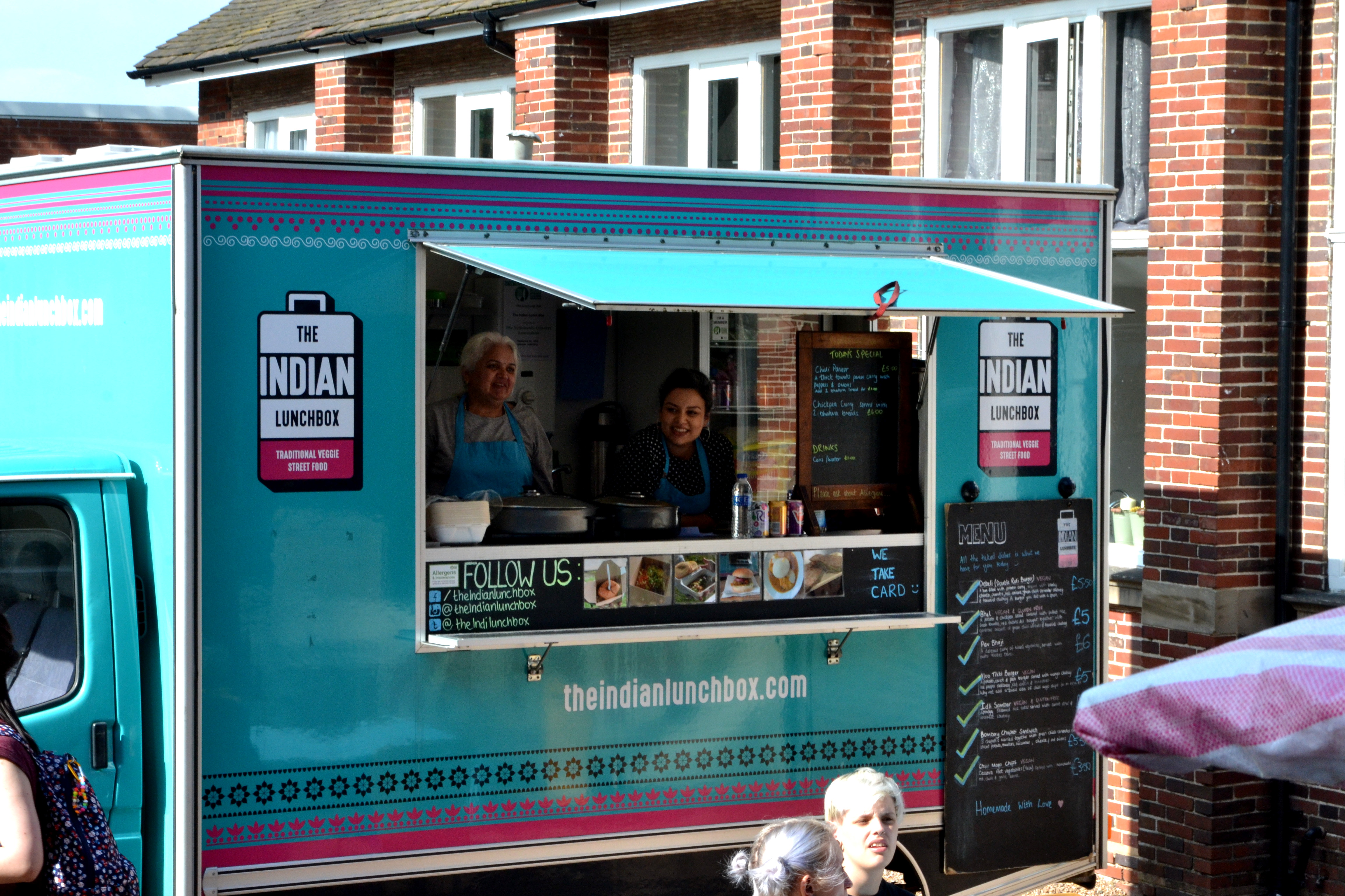 The Indian Lunchbox van