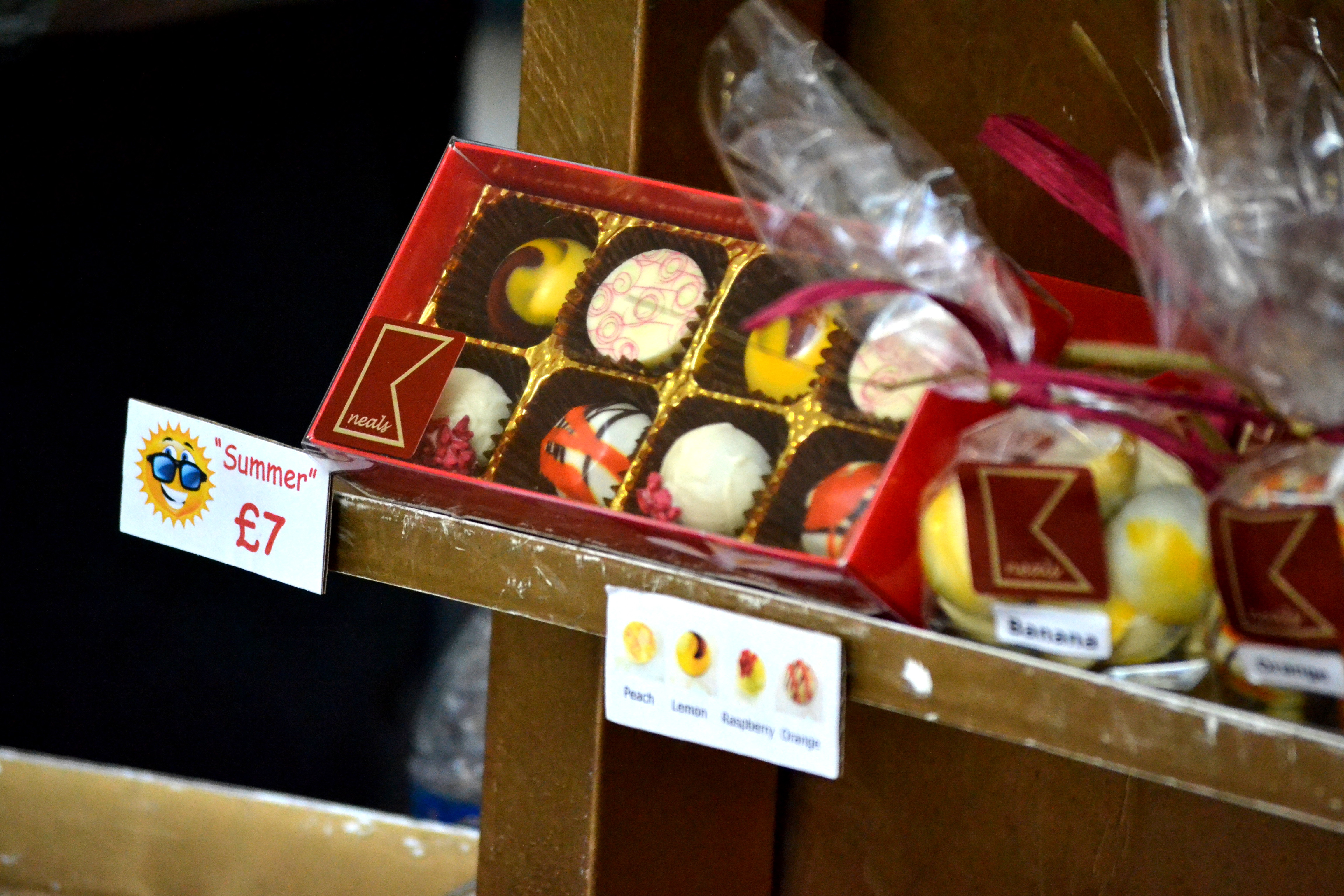 Summery choc from Kneals Chocolates
