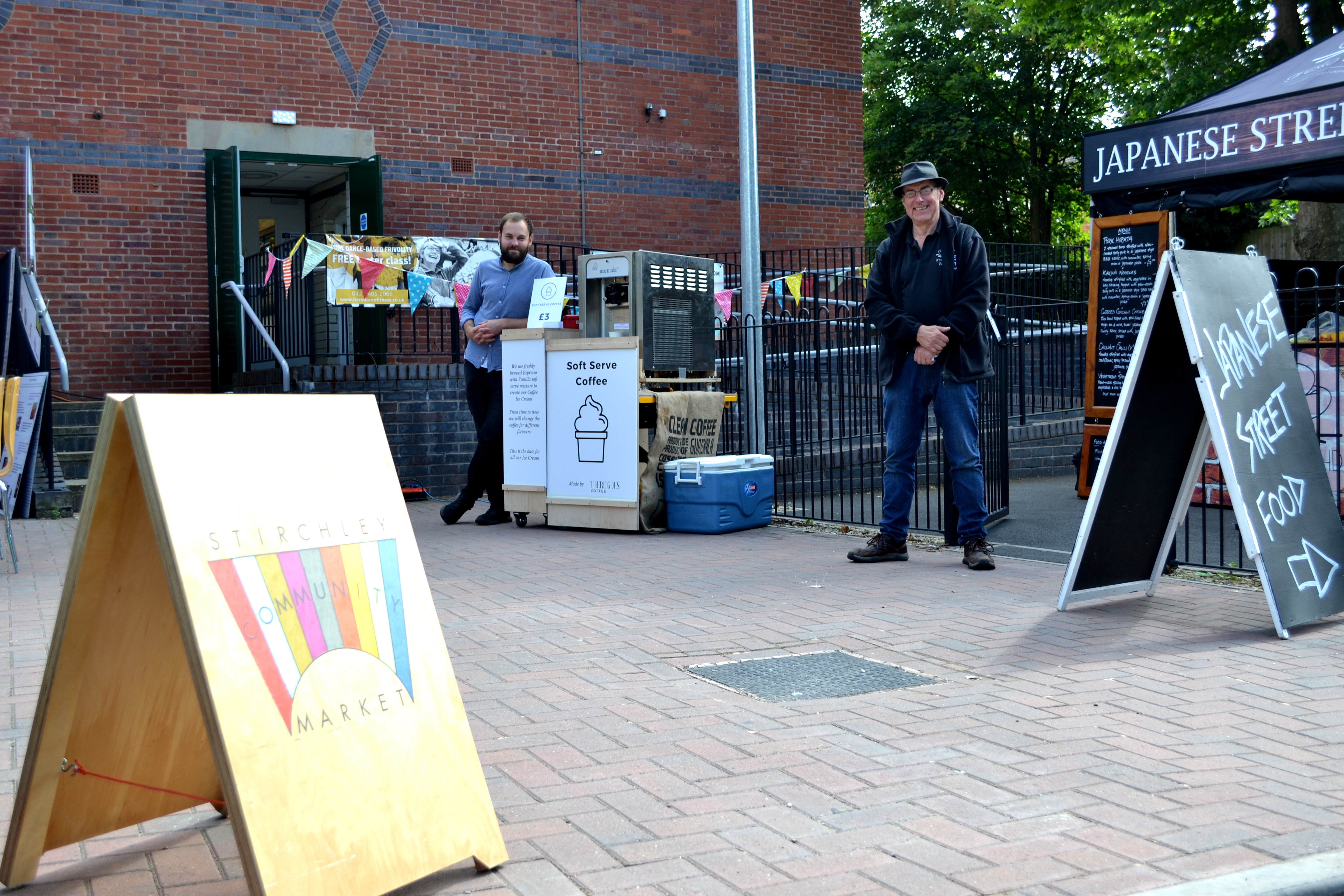 Ready to welcome customers to the June market