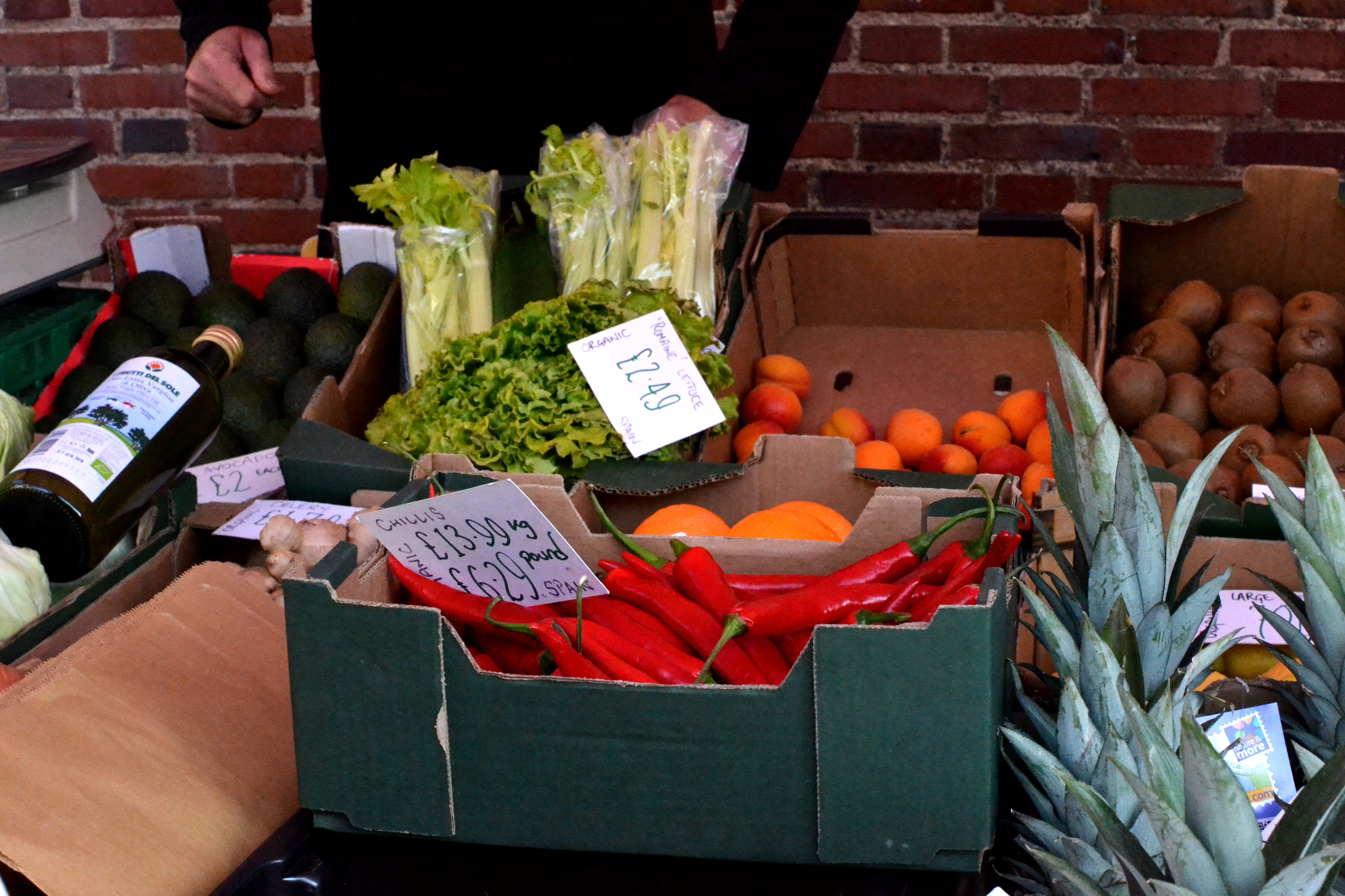 Colourful fruit and veg from Vegetropolis