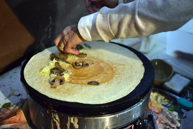 First time at the Market for Go Jonny Pancakes