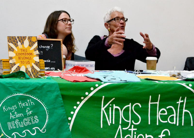 Sarah and Jo from Kings Heath Action for Refugees